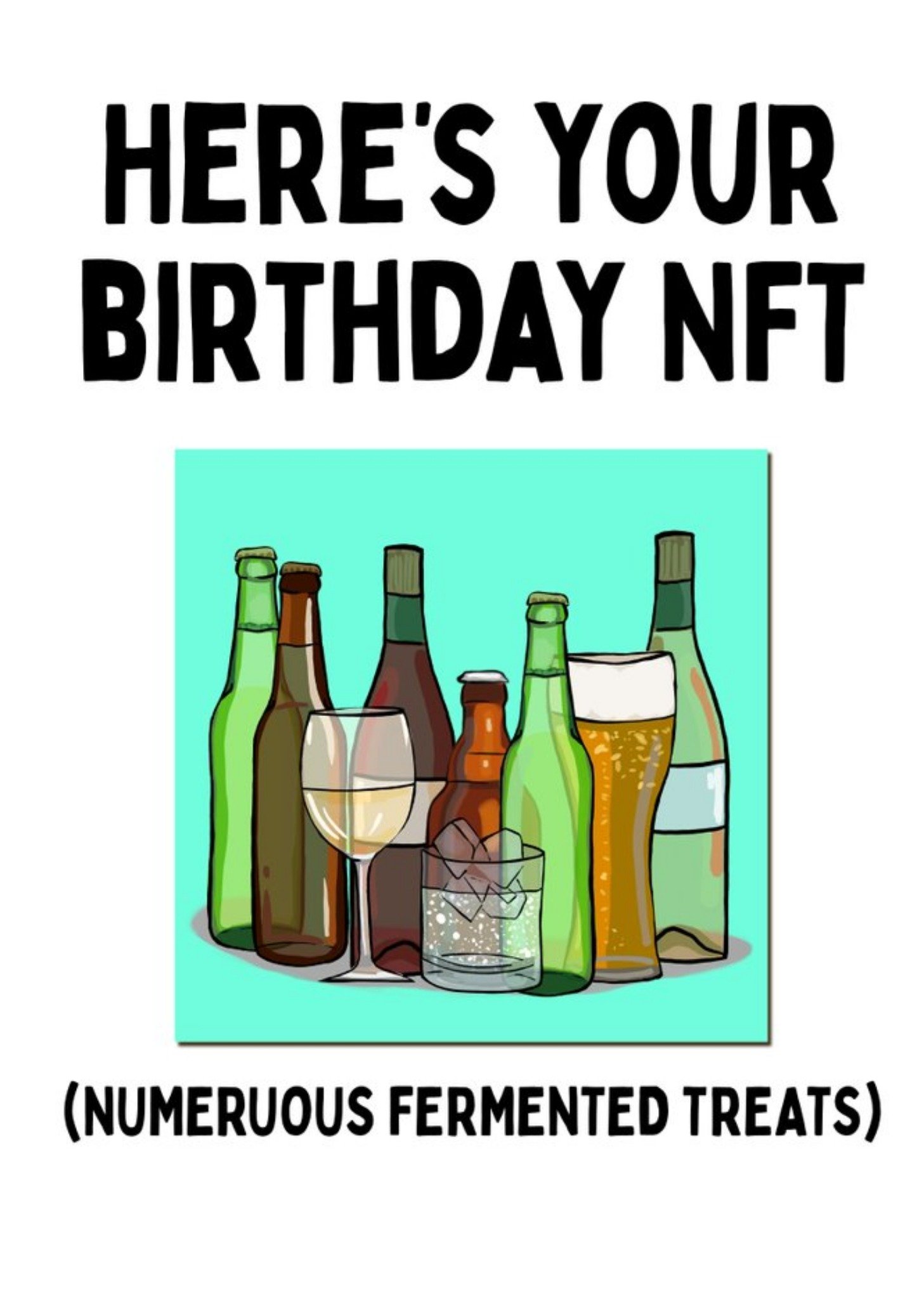 Here's Your Birthday Nft Funny Card Ecard