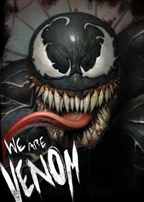 Marvel We Are Venom Birthday Card