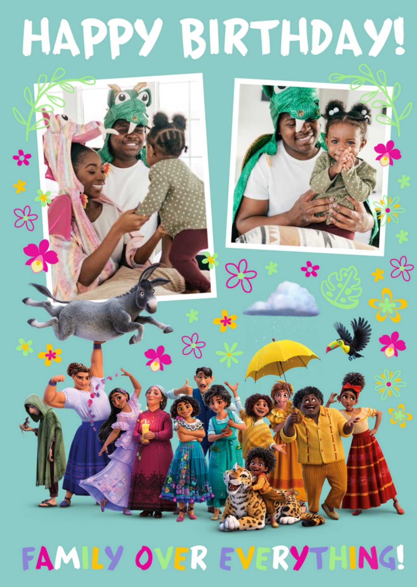 Disney Encanto Family Over Everything Photo Upload Birthday Card Ecard