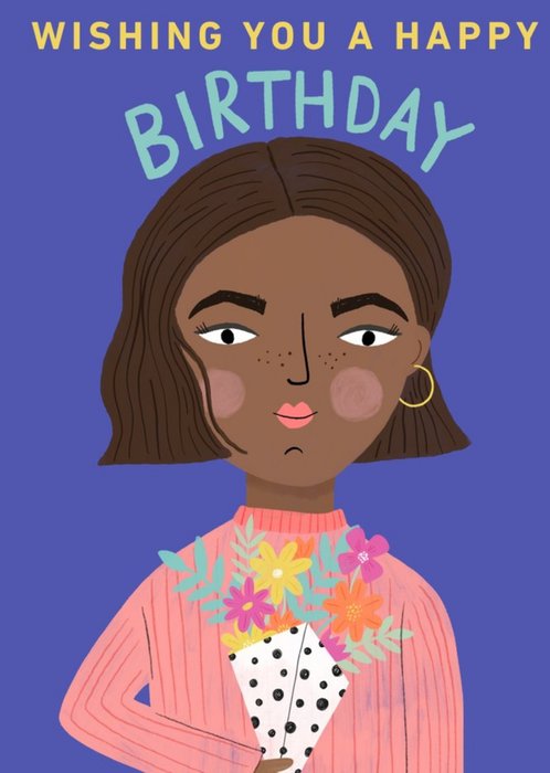 Yay Today Illustrated Wishing You a Happy Birthday Card