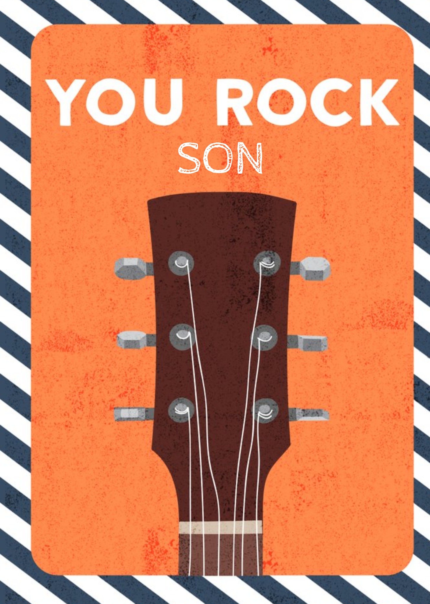 Son Birthday Card - You Rock Guitar Ecard