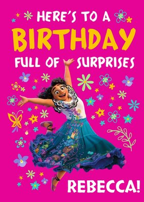 Encanto Birthday Full Of Surprises Card
