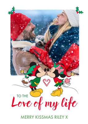 Disney Mickey Mouse To The Love Of My Life Card