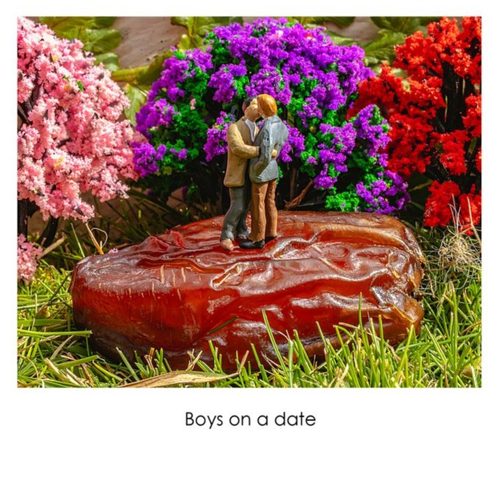 Totie Photies Funny Photographic Boys On A Date Card