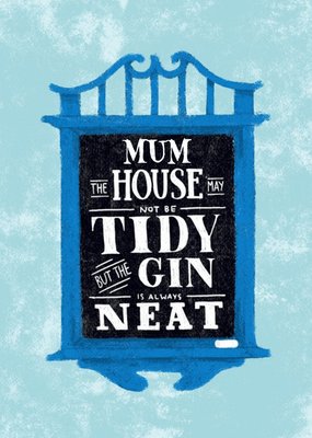 Mother's Day Card - Mum - Gin