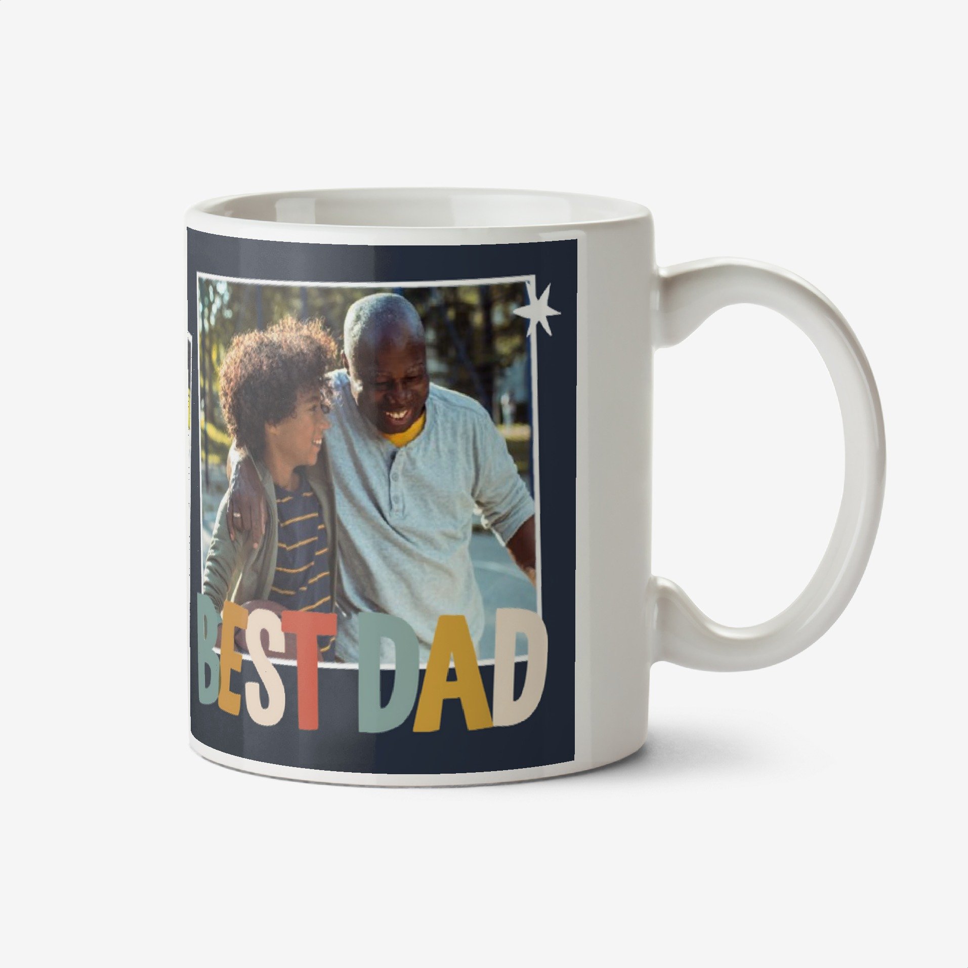 Best Dad Multiple Photo Upload Mug Ceramic Mug