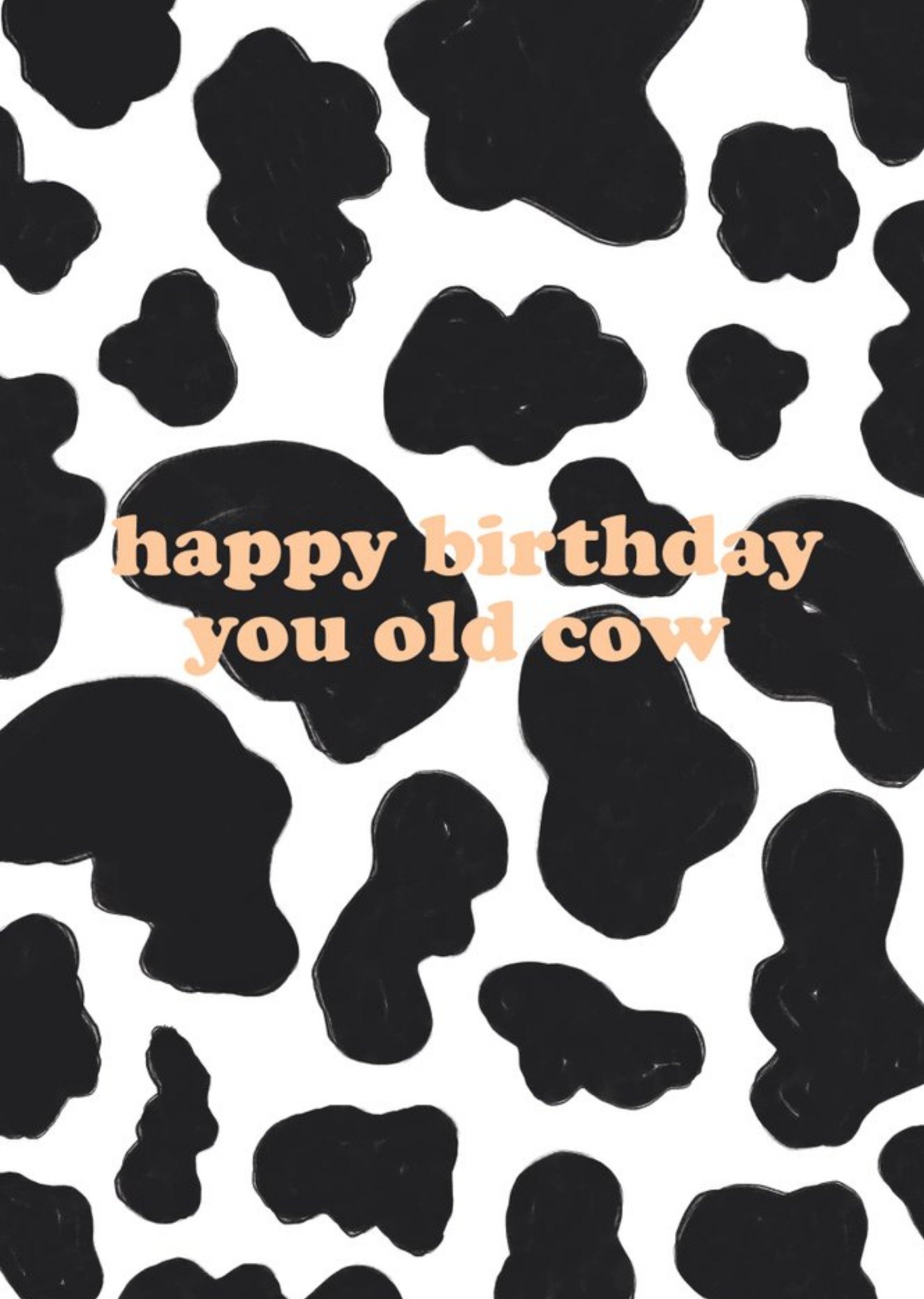 Chloe Turner Happy Birthday You Old Cow Card Ecard