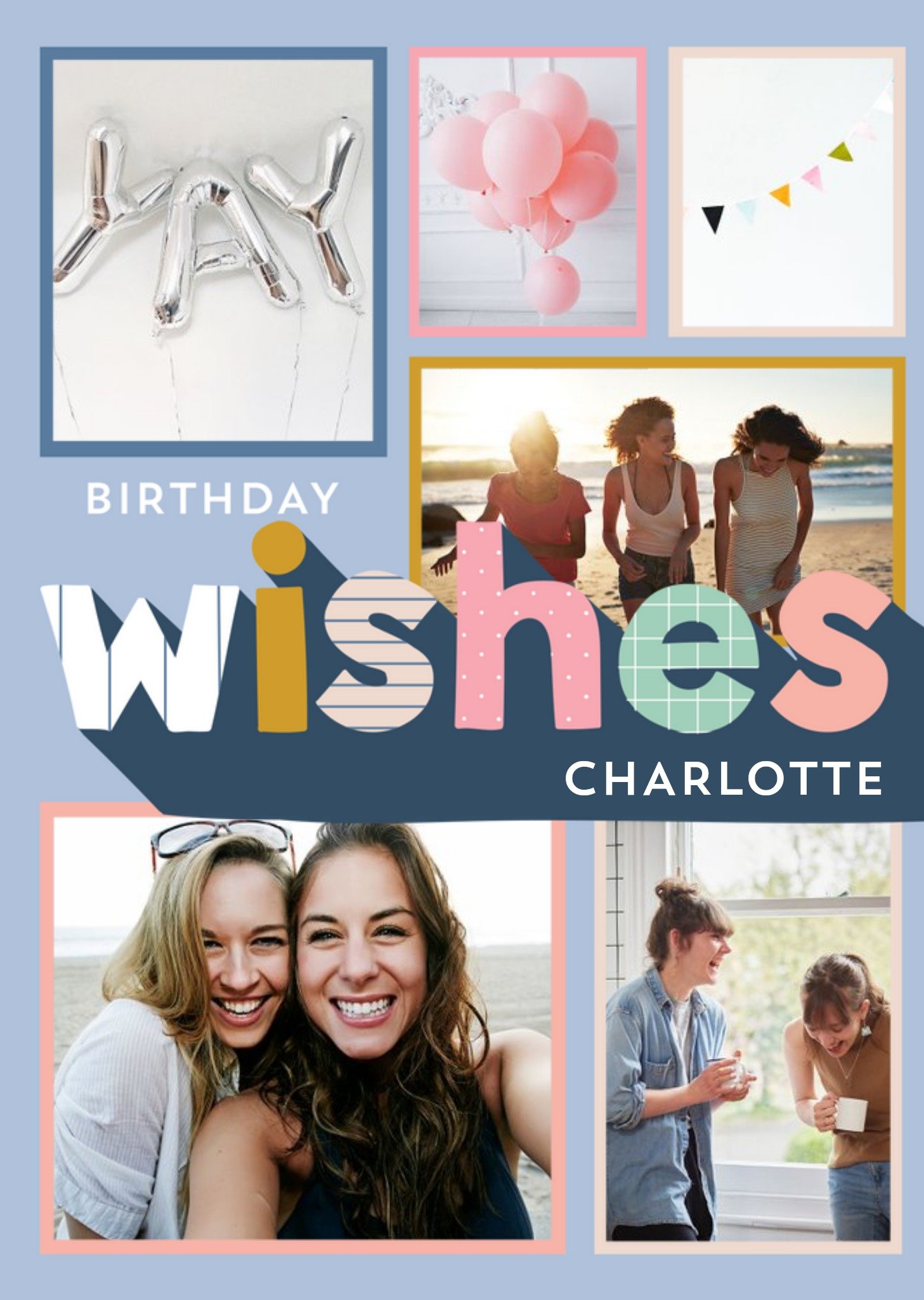 Birthday Wishes - Photo Upload Card Ecard