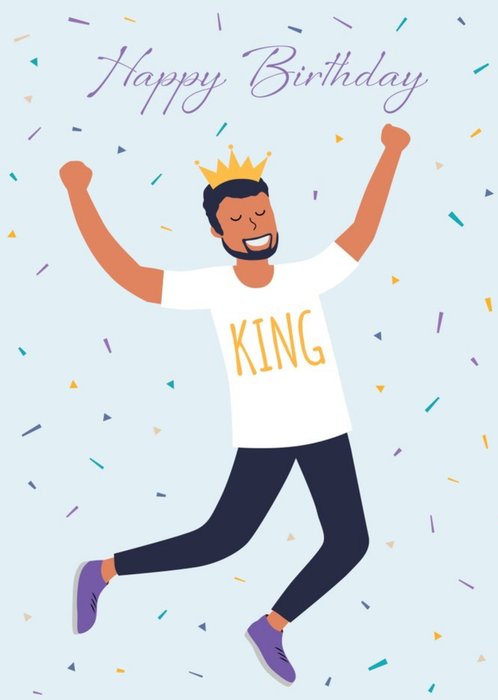 Happy Birthday King Card | Moonpig