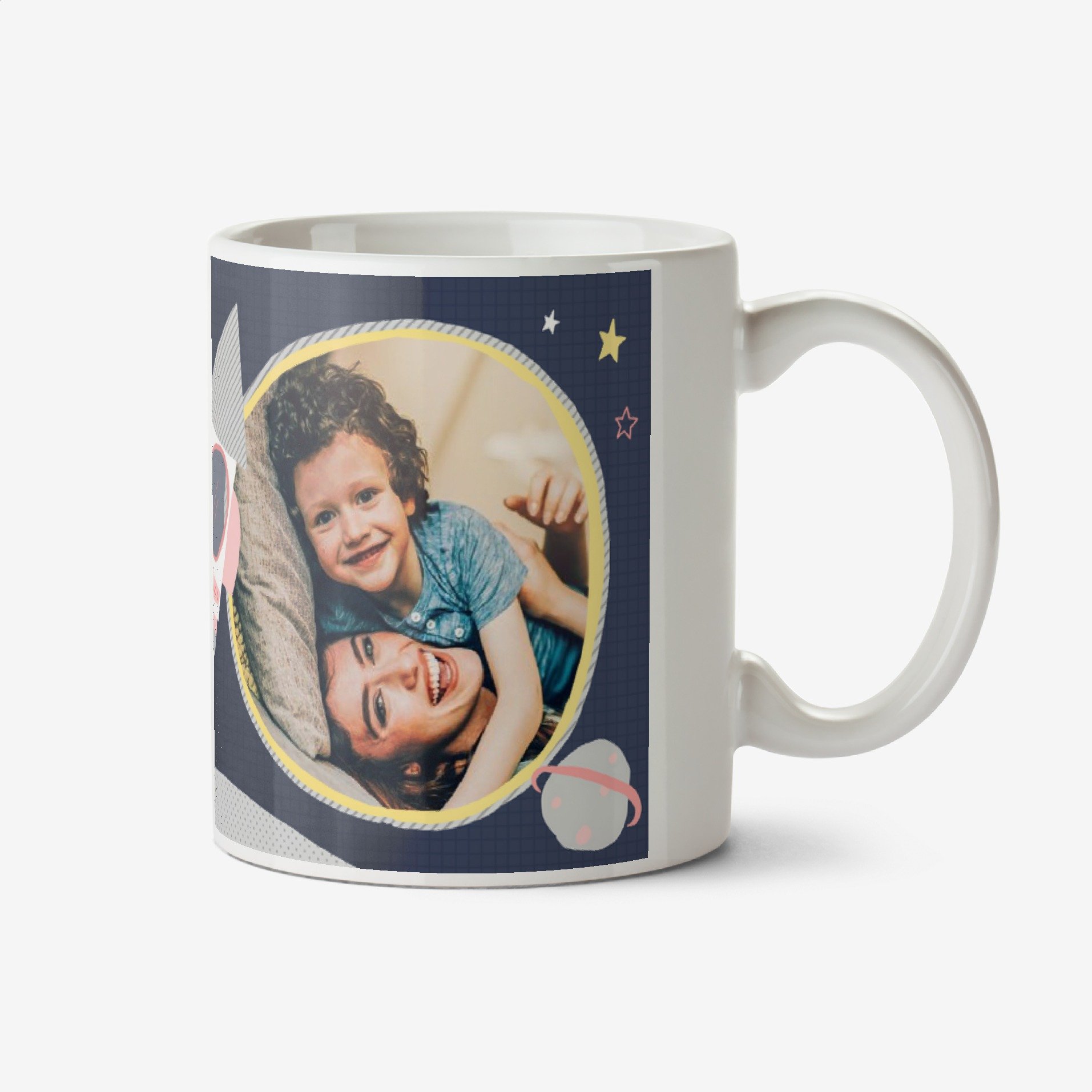 Photo Upload Love You To The Moon And Back Mug Ceramic Mug