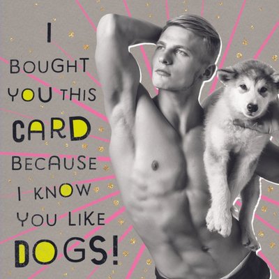Birhday Card - Photo Humour - Dogs