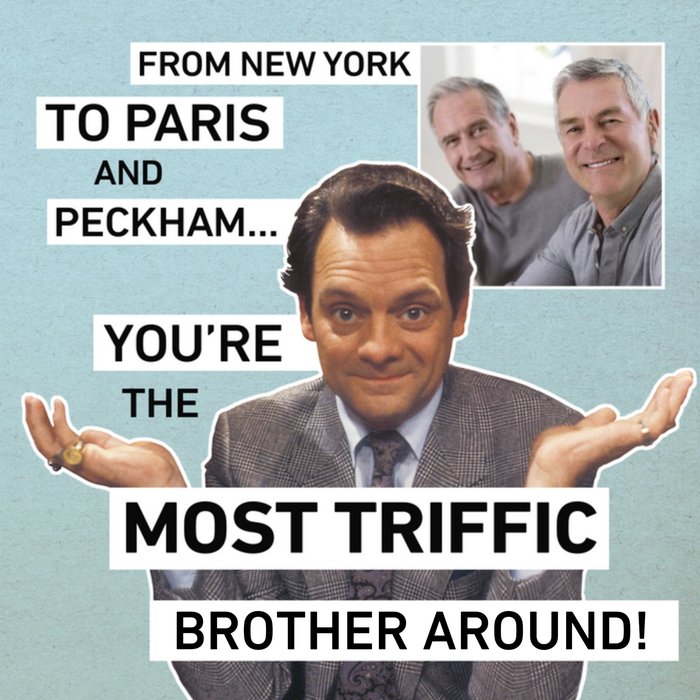Only Fools Triffic Brother Card