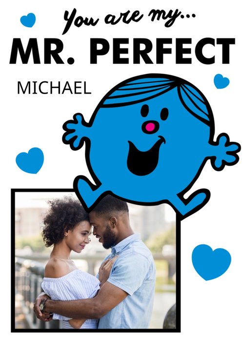 Mr Perfect Photo Valentine's Day Card