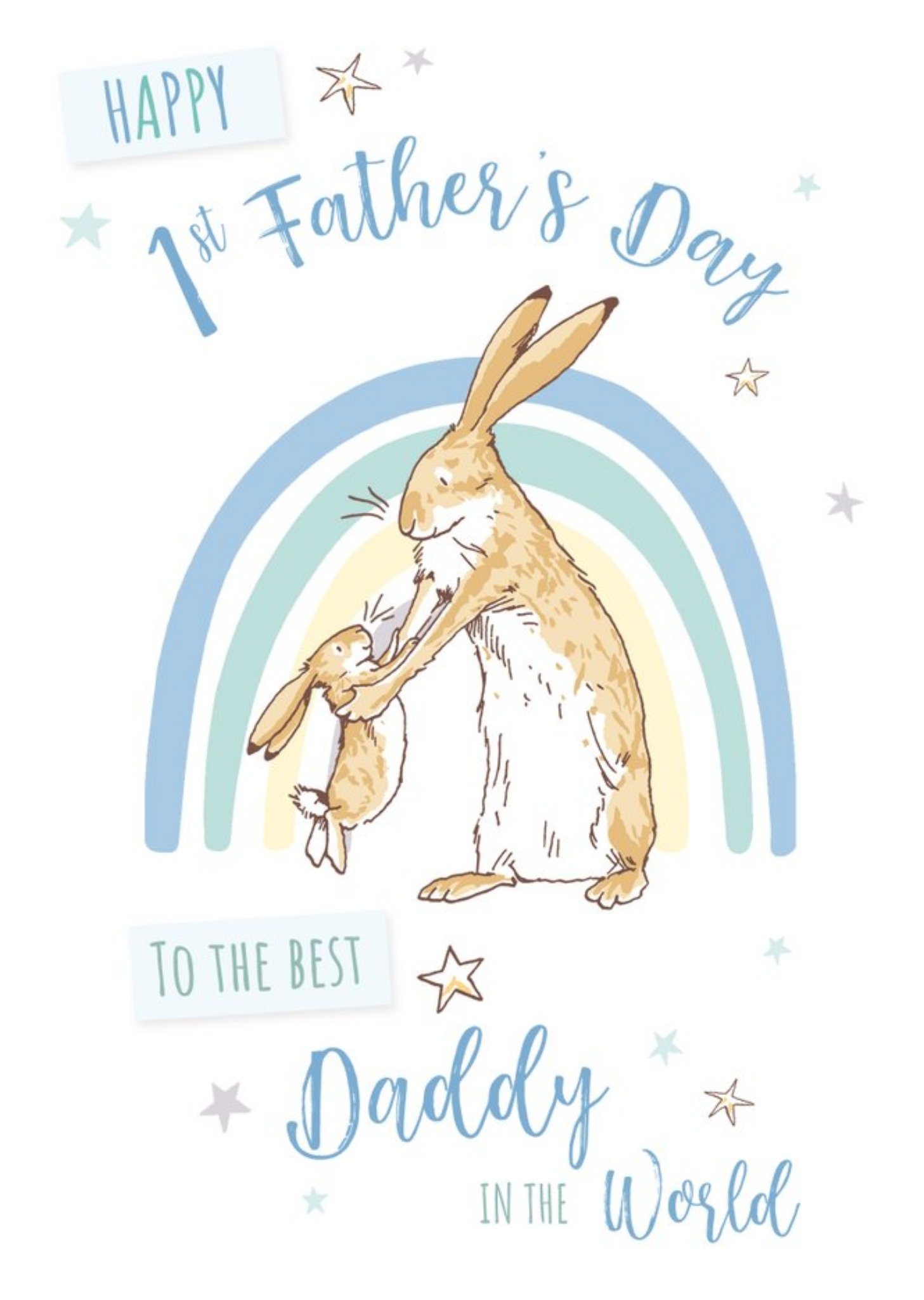 Moonpig Danilo Guess How Much I Love You 1st Father's Day Card Ecard