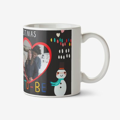 Cute Mummy To Be Scan Picture Photo Upload Christmas Mug