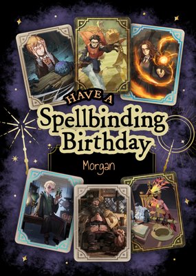 Harry Potter Spellbinding Birthday Card
