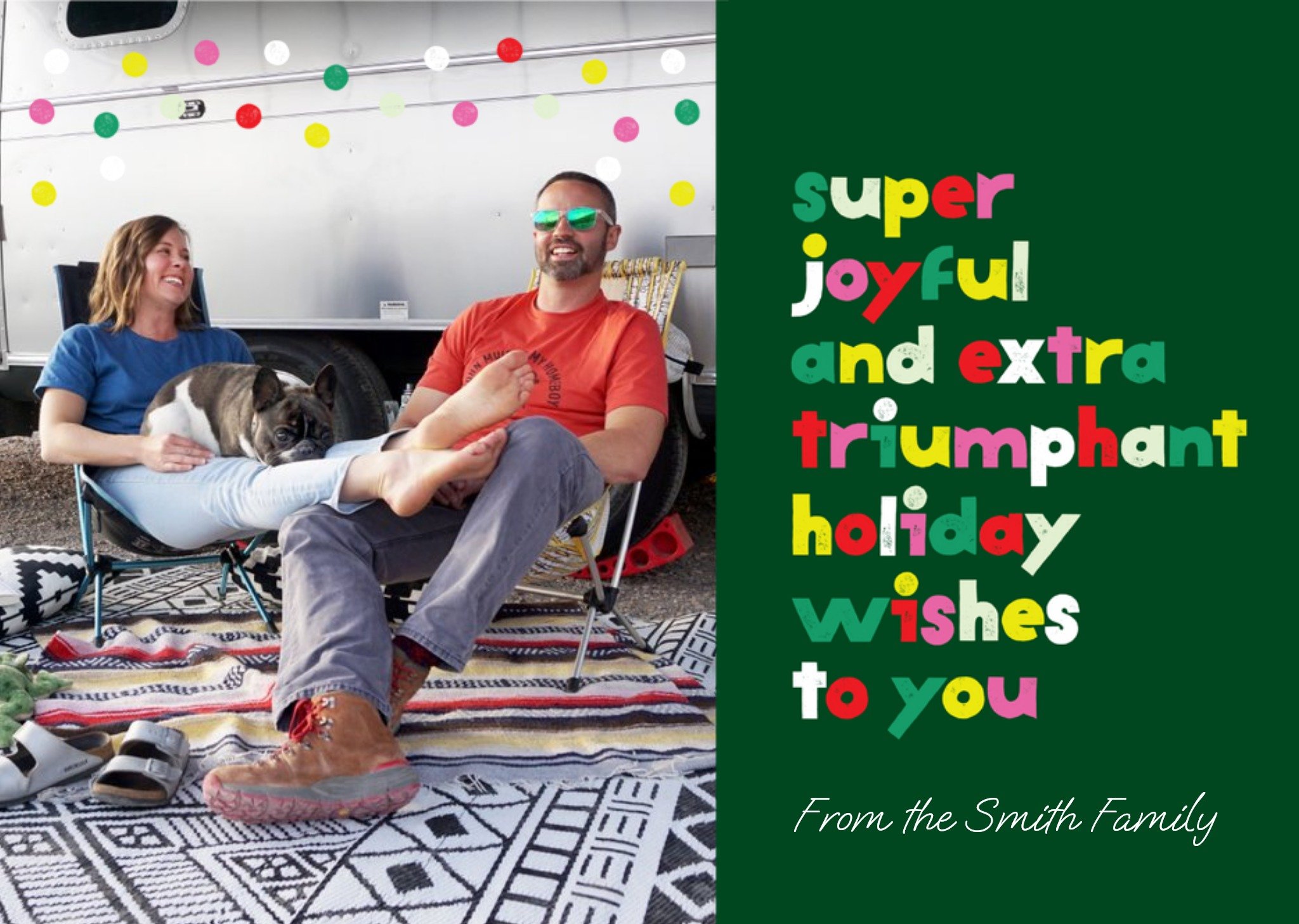 Moonpig Super Joyful Holiday Wishes To Your Christmss Photo Upload Card Ecard