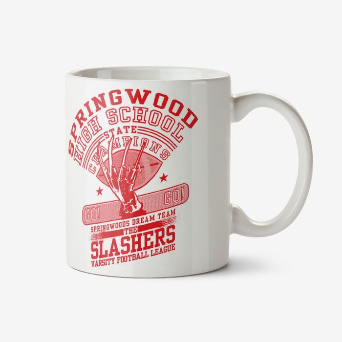 Nightmare On Elm Street Retro Springwood High School Mug