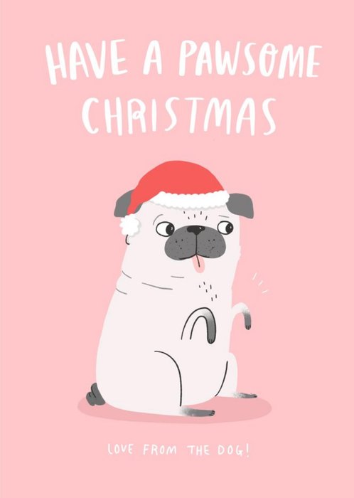 Have a Pawsome Christmas Card