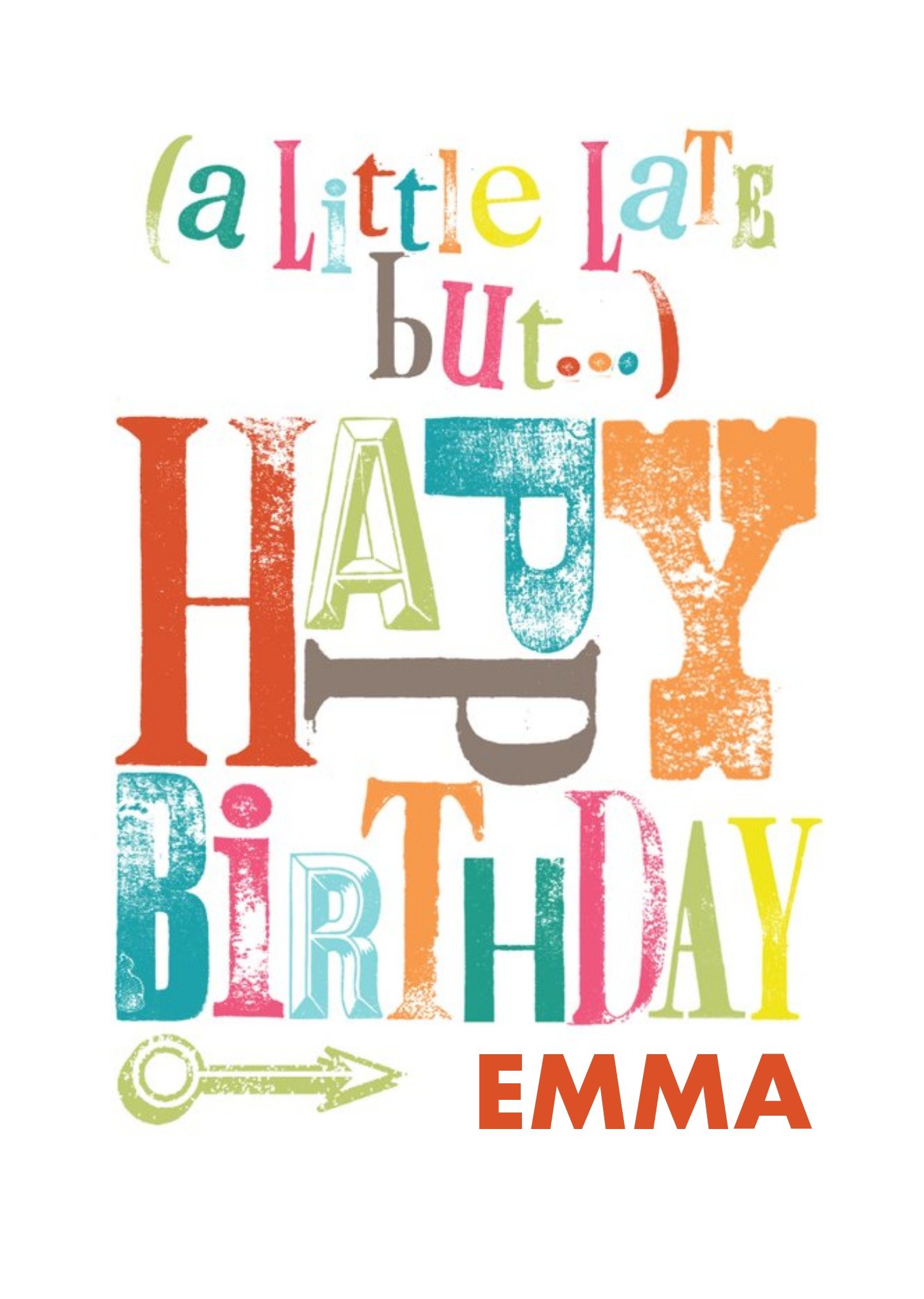 Belated Birthday Card Ecard