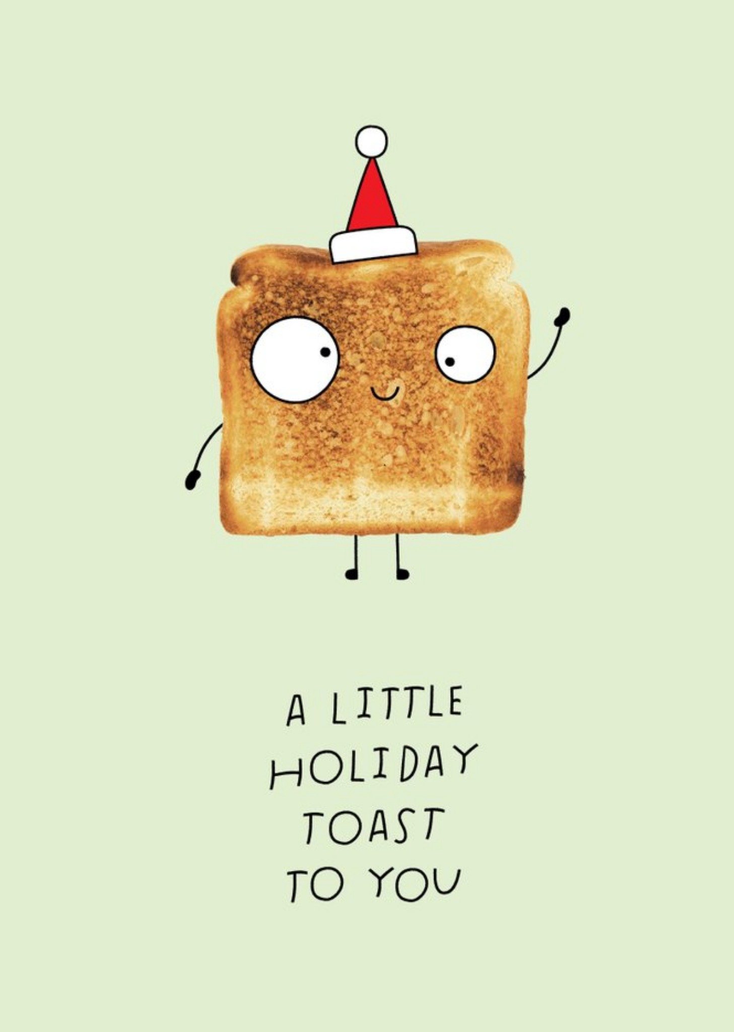 Kate Smith Co. Little Toast Holiday Card Ecard