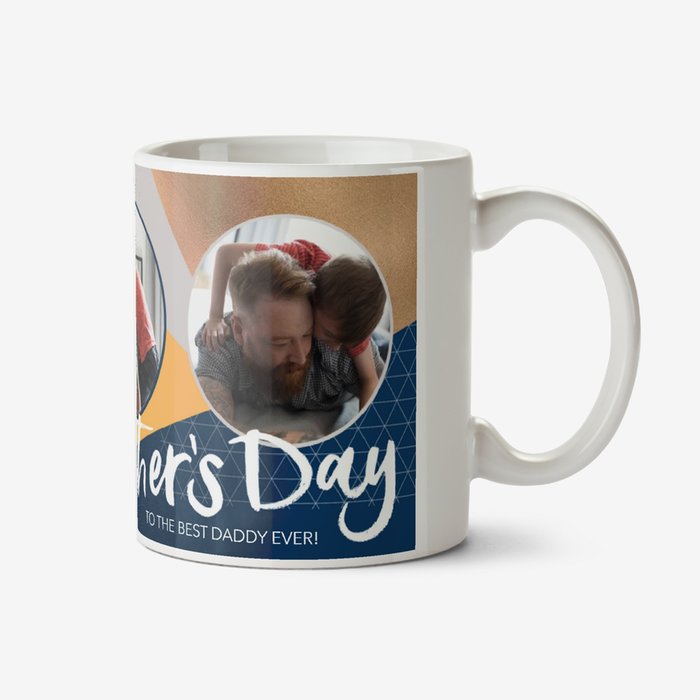 Happy Father's Day Photo Upload Mug