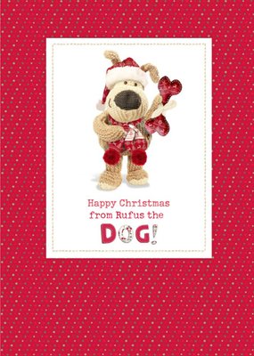 Boofle From The Dog Personalised Christmas Card