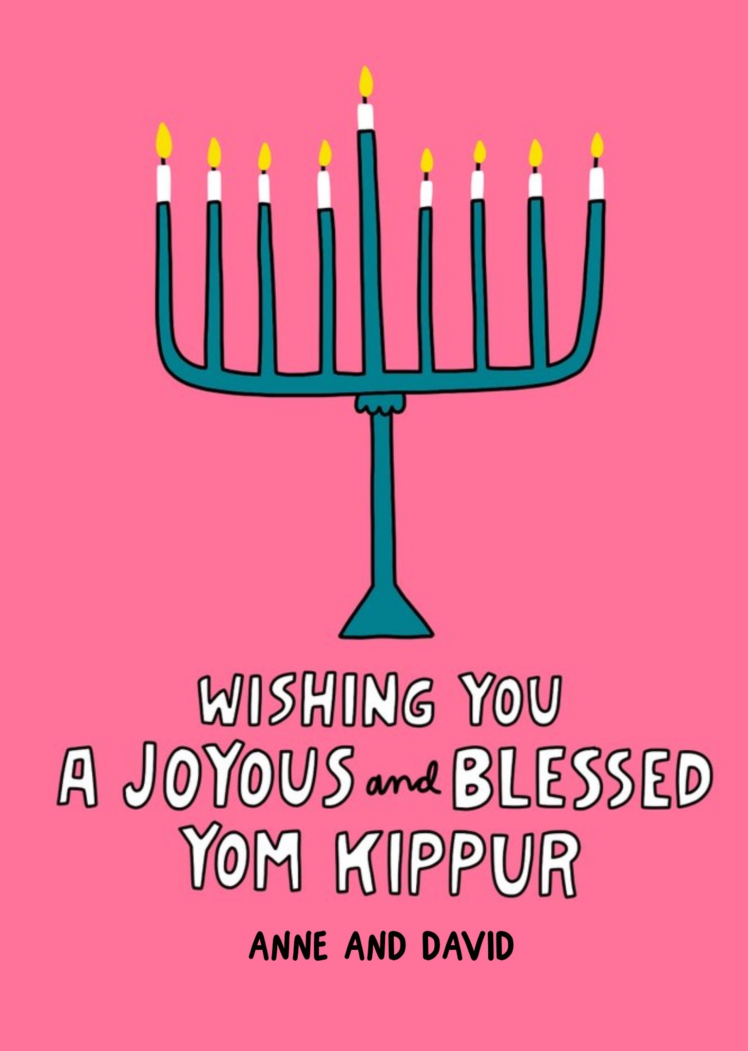 Angela Chick Wishing You A Joyous And Bless Yom Kippur Card Ecard