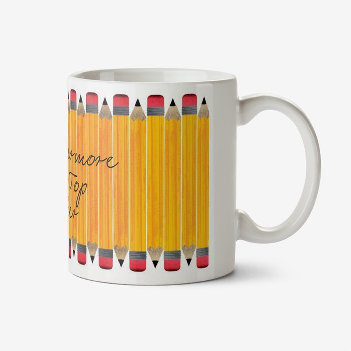 World's Best Teacher Pencil Personalised Mug