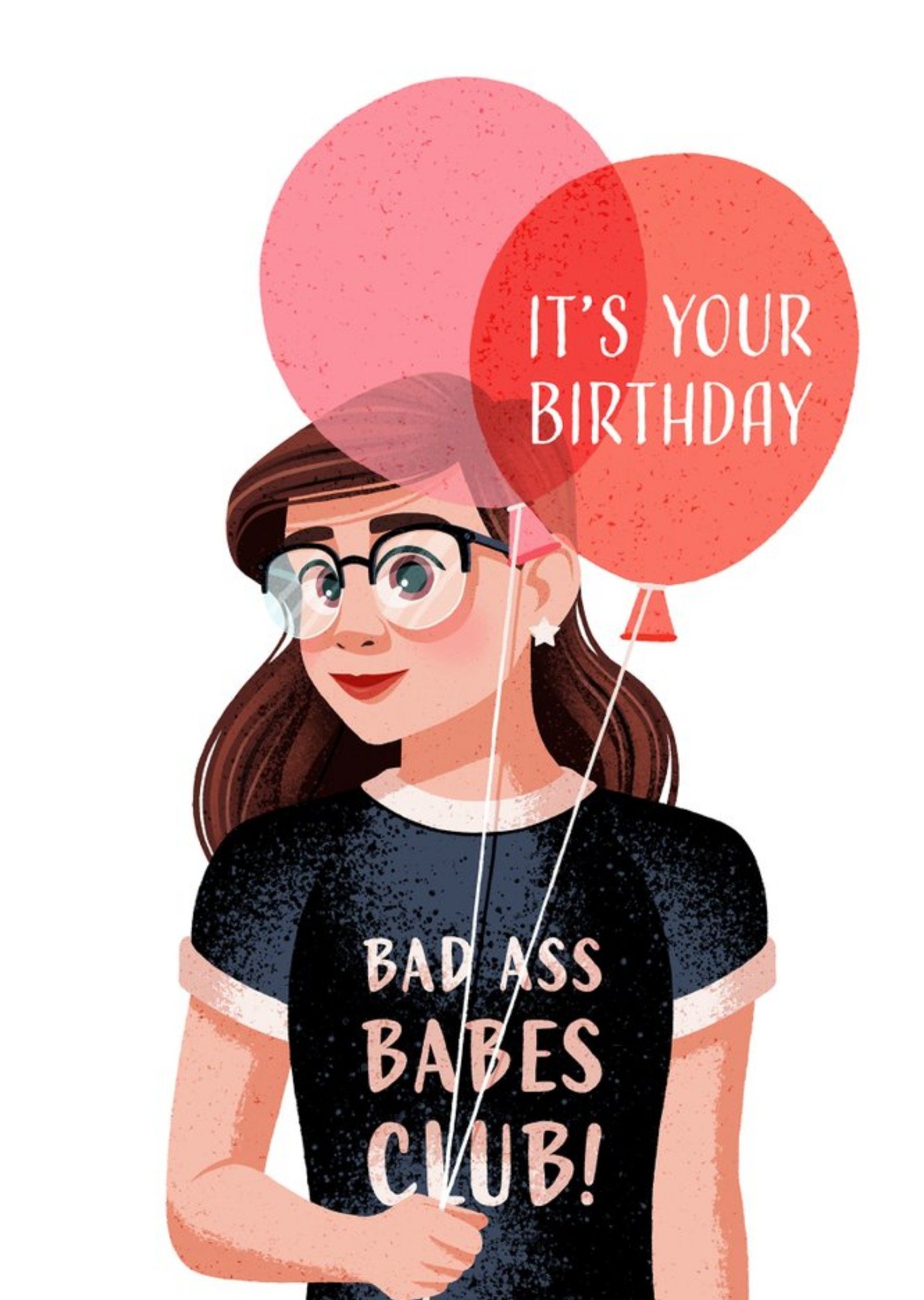 Folio Its Your Birthday Badass Babes Club Card Ecard