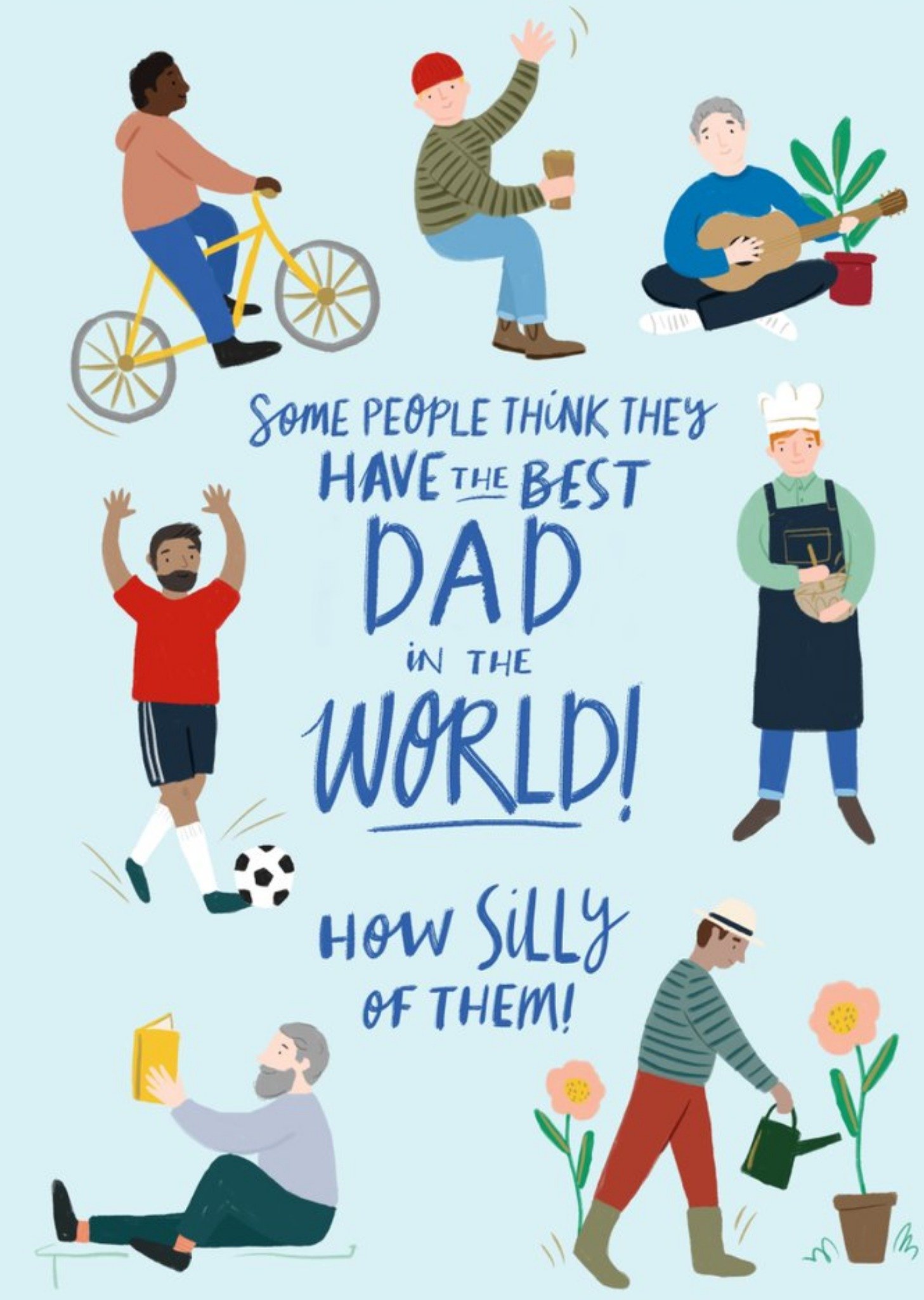 Ukg Funny Dad Fathers Day Card