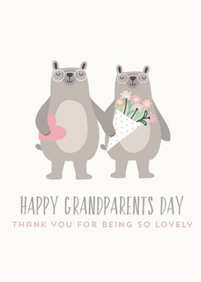Happy Grandparents Day thank you for being so lovely