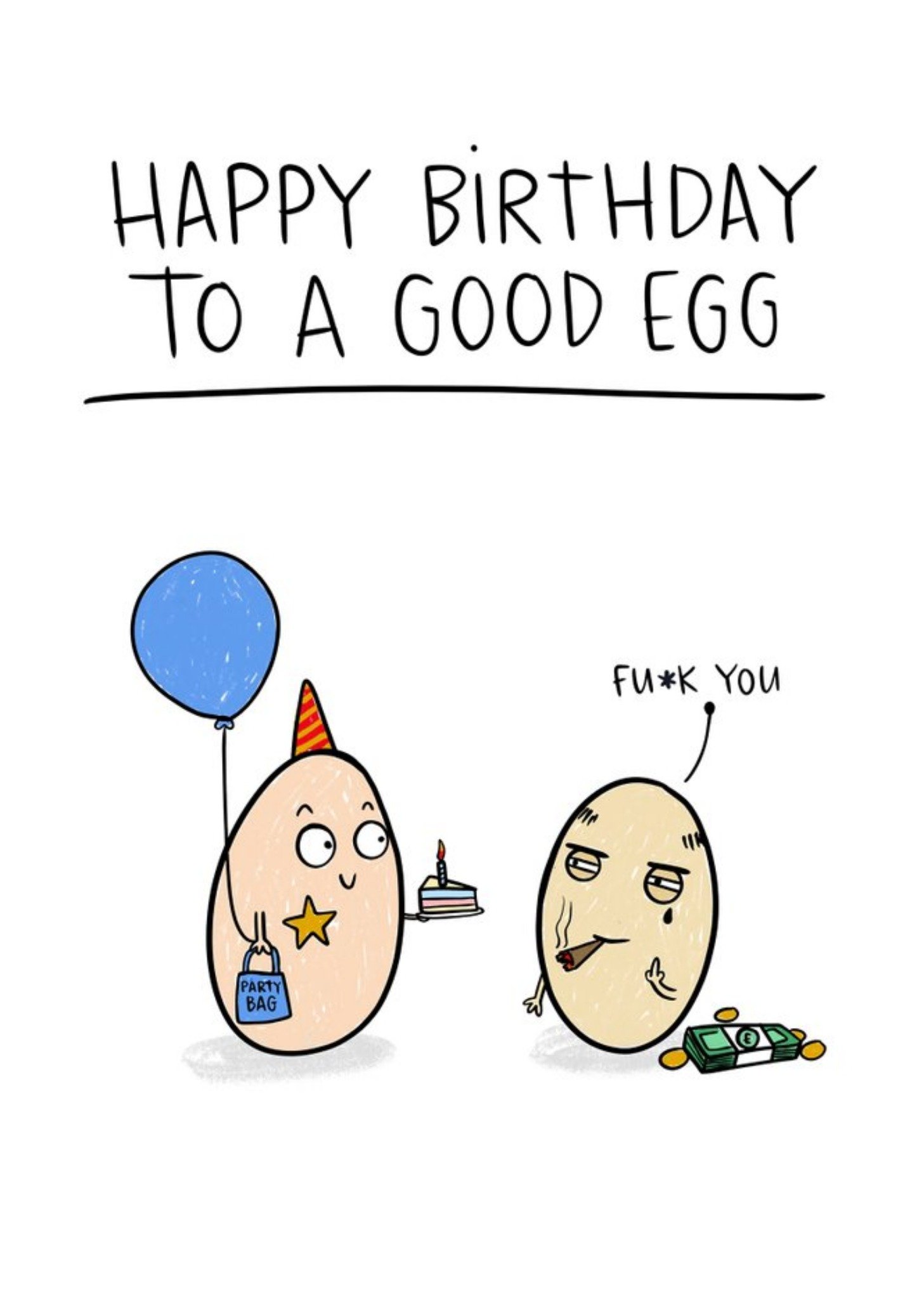 Happy Birthday To A Good Egg Card Ecard