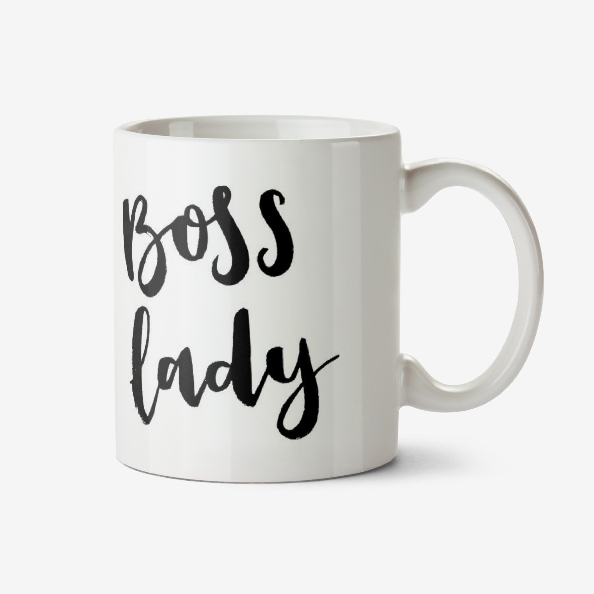 Moonpig Boss Lady - Typographic Ceramic Mug