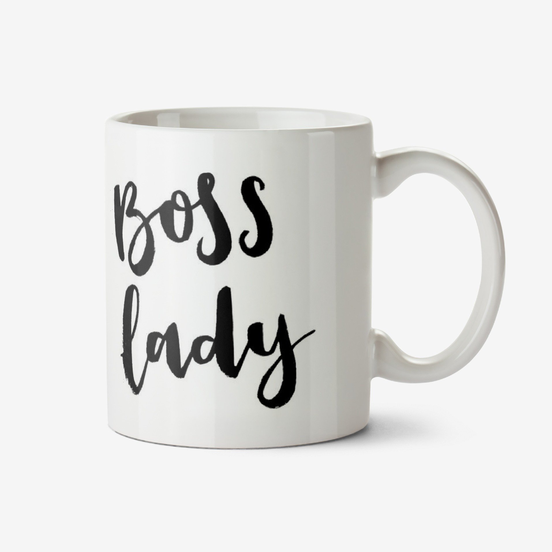 Boss Lady - Typographic Ceramic Mug