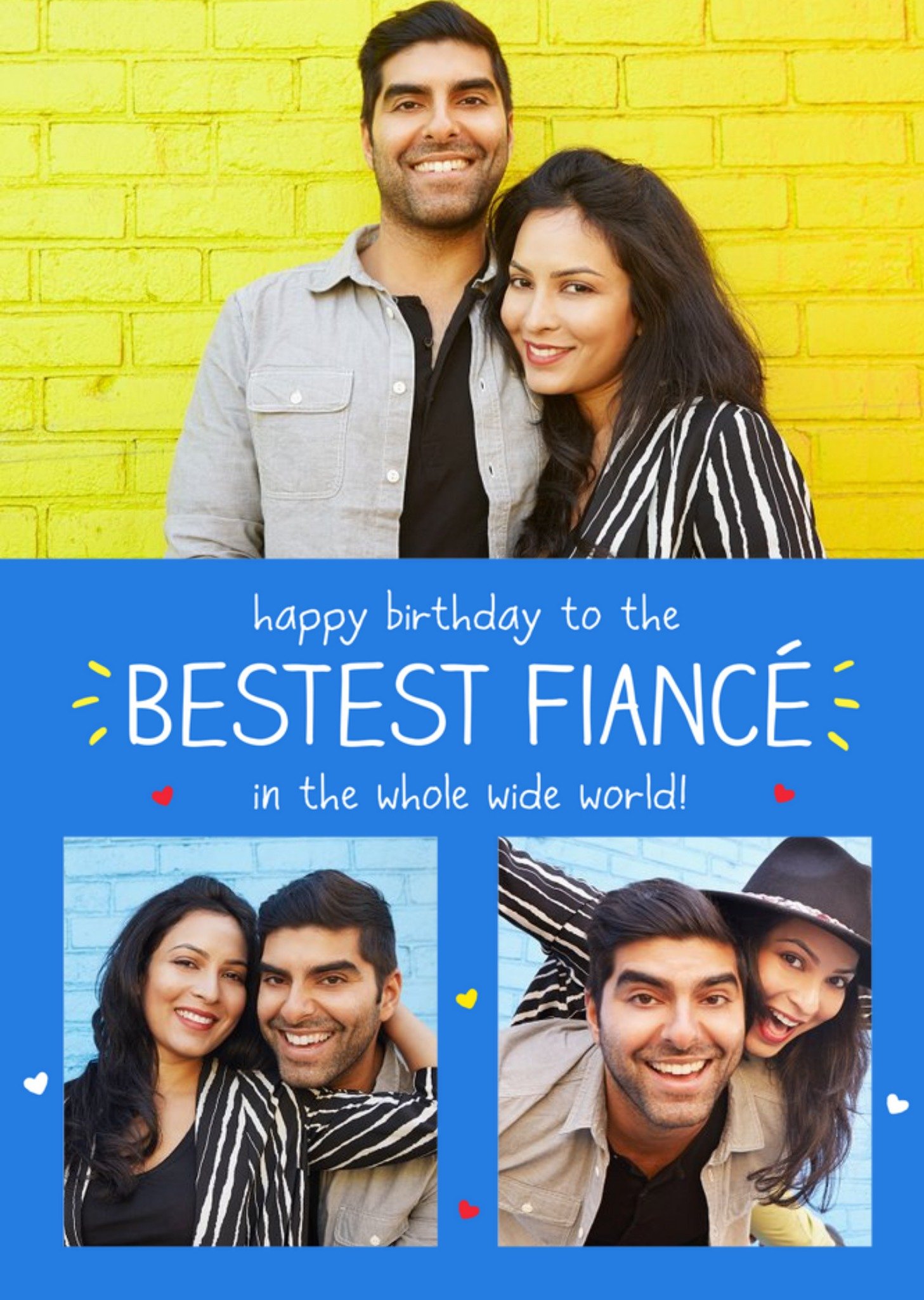 Happy Jackson To The Bestest Fiance In The Whole World Photo Upload Birthday Card Ecard