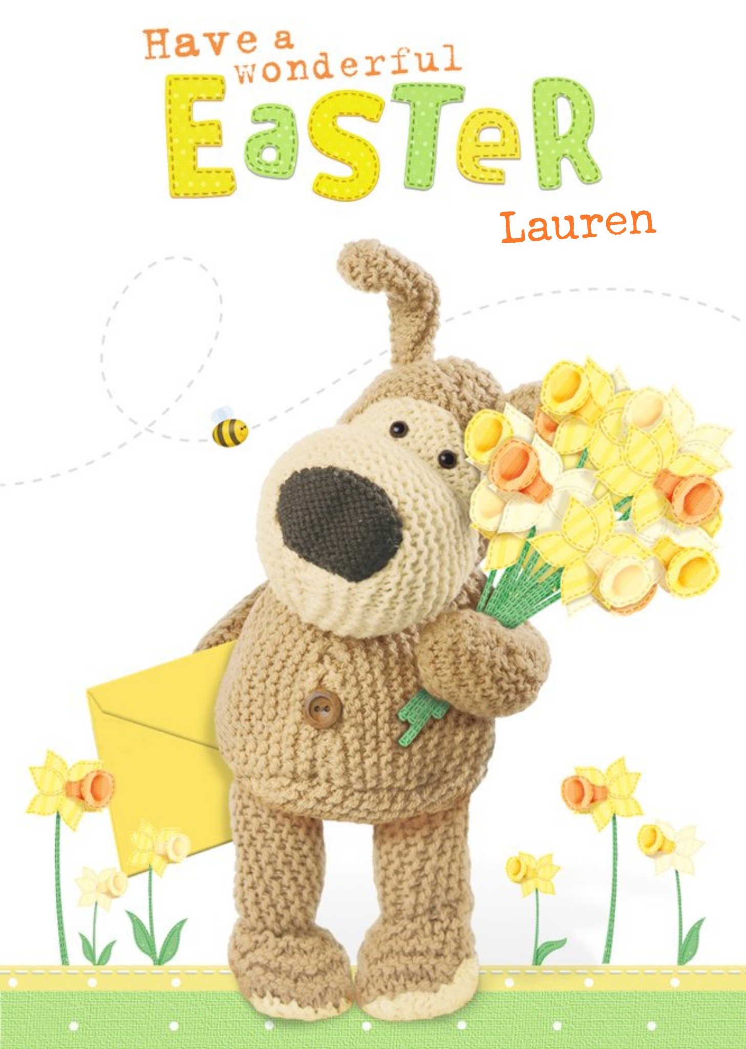 Boofle Have A Wonderful Easter Card