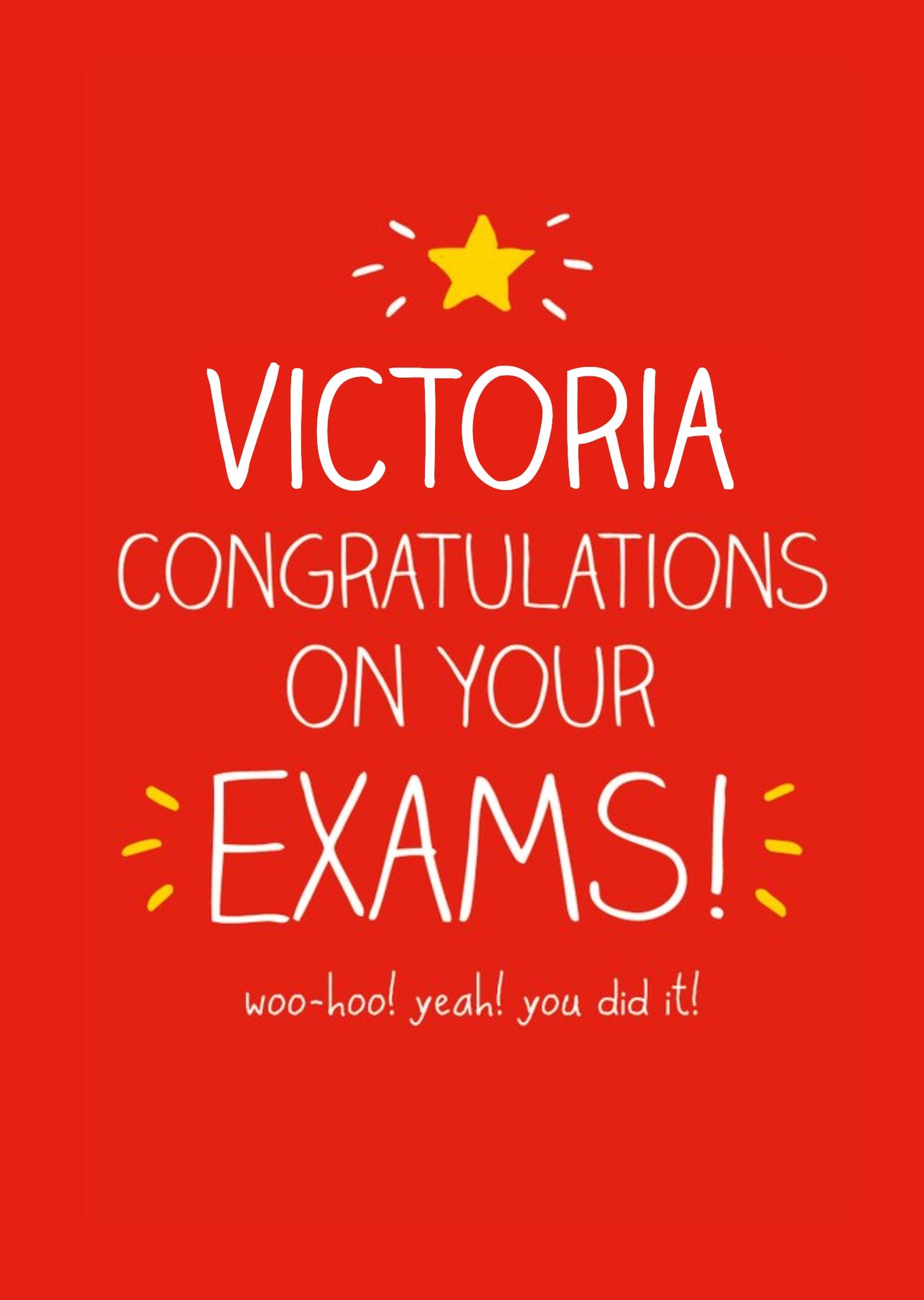 Happy Jackson Congrats On Your Exams Card Ecard