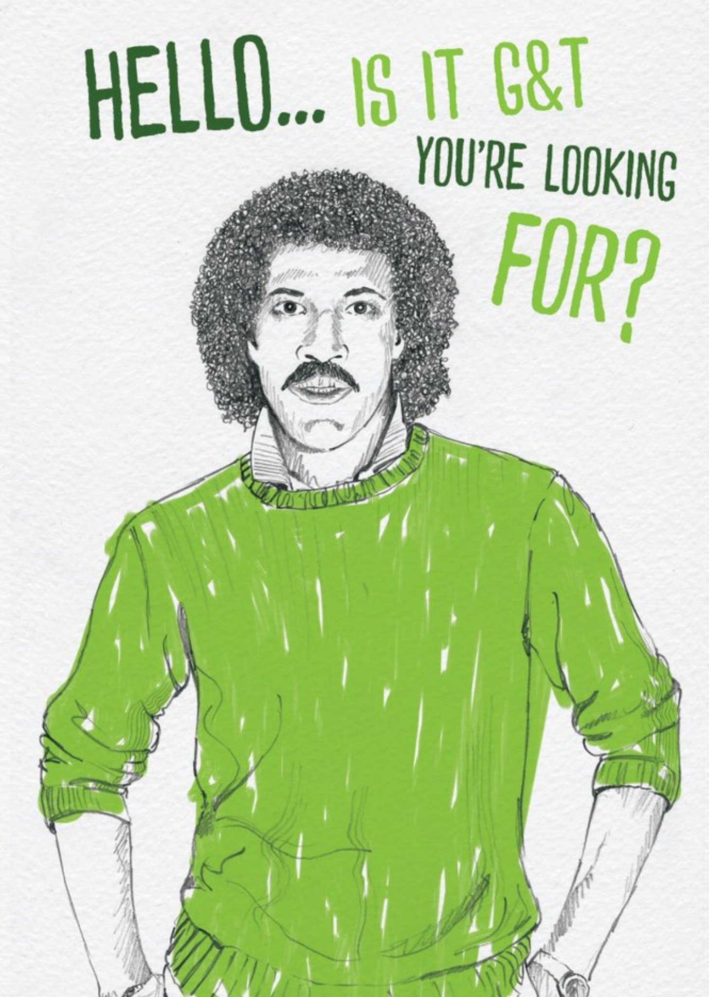 Brainbox Candy Hello Lionel Richie Funny Card Ecard