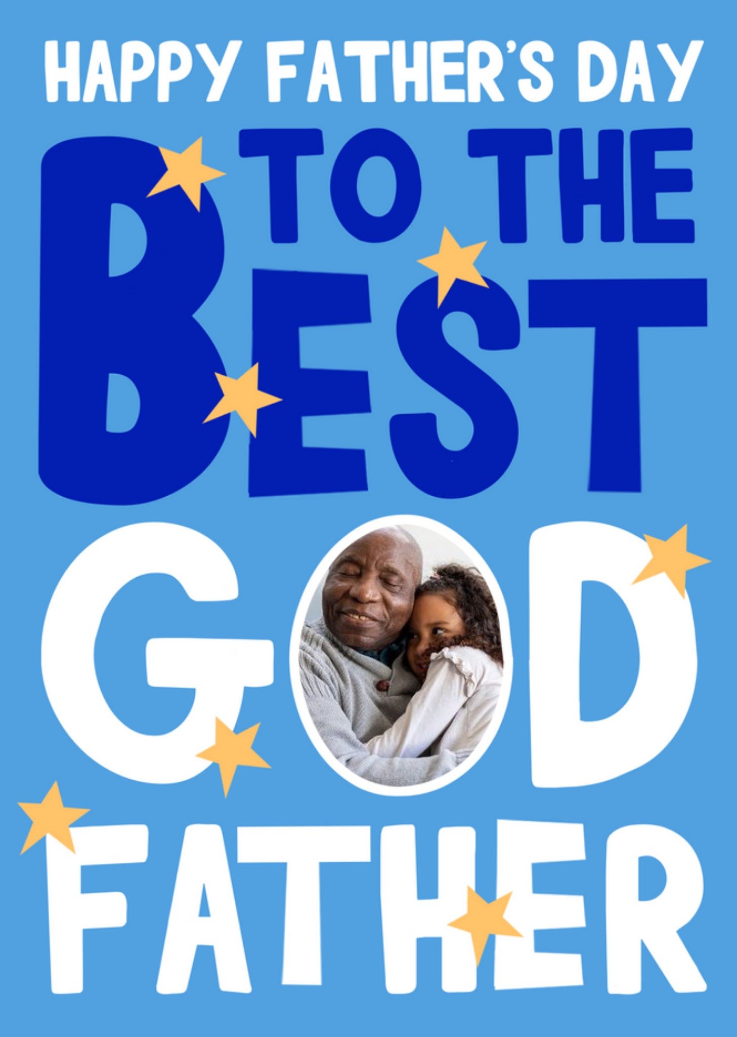 Best God Father Father's Day Photo Upload Card Ecard