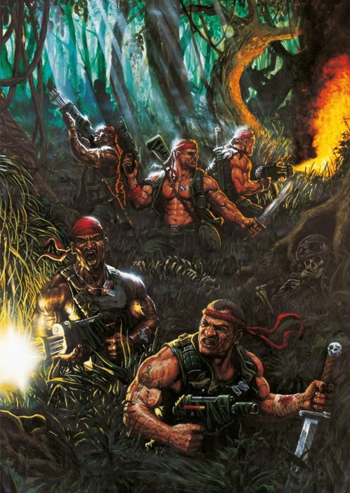 Warhammer Jungle Fighters Card
