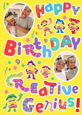 Play Doh Fun Creative Genius Photo Upload Birthday Card By Hasbro