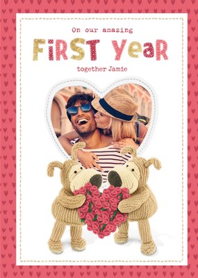 Anniversary Card - Photo Upload - First Year