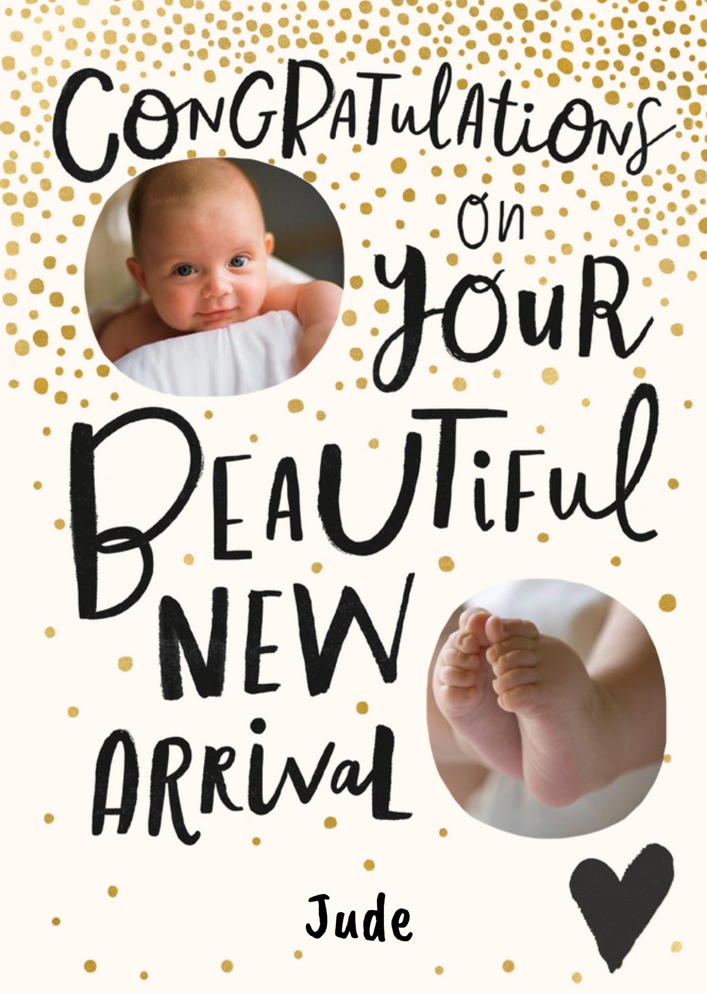 Love You To The Stars And Back Cute New Baby Grandson Card Ecard