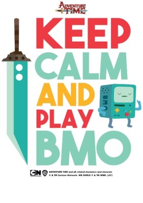 Adventure Time Keep Calm And Play Bmo tshirt