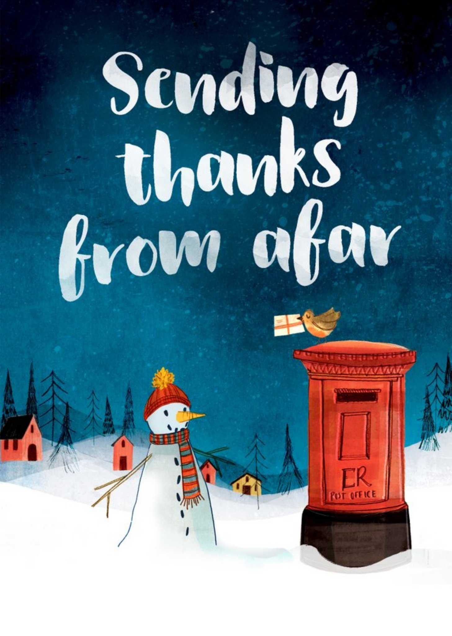 Sending Thanks From Afar Card Ecard