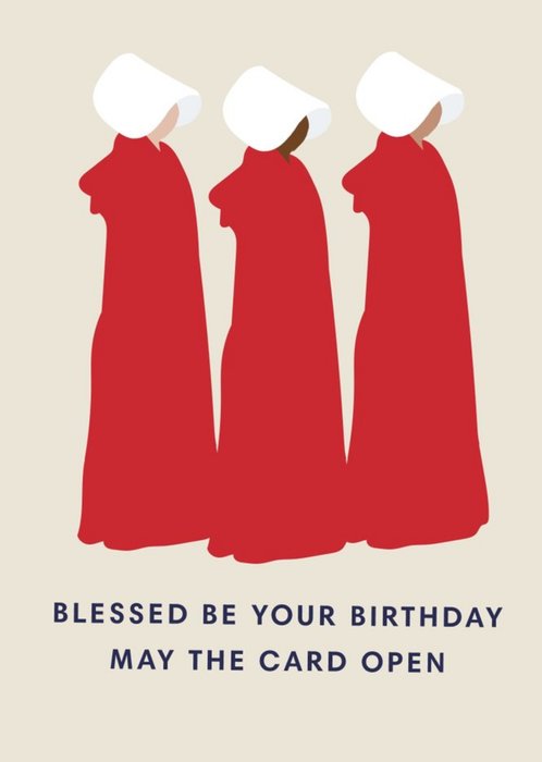 TV Show Blessed Be Your Birthday Card