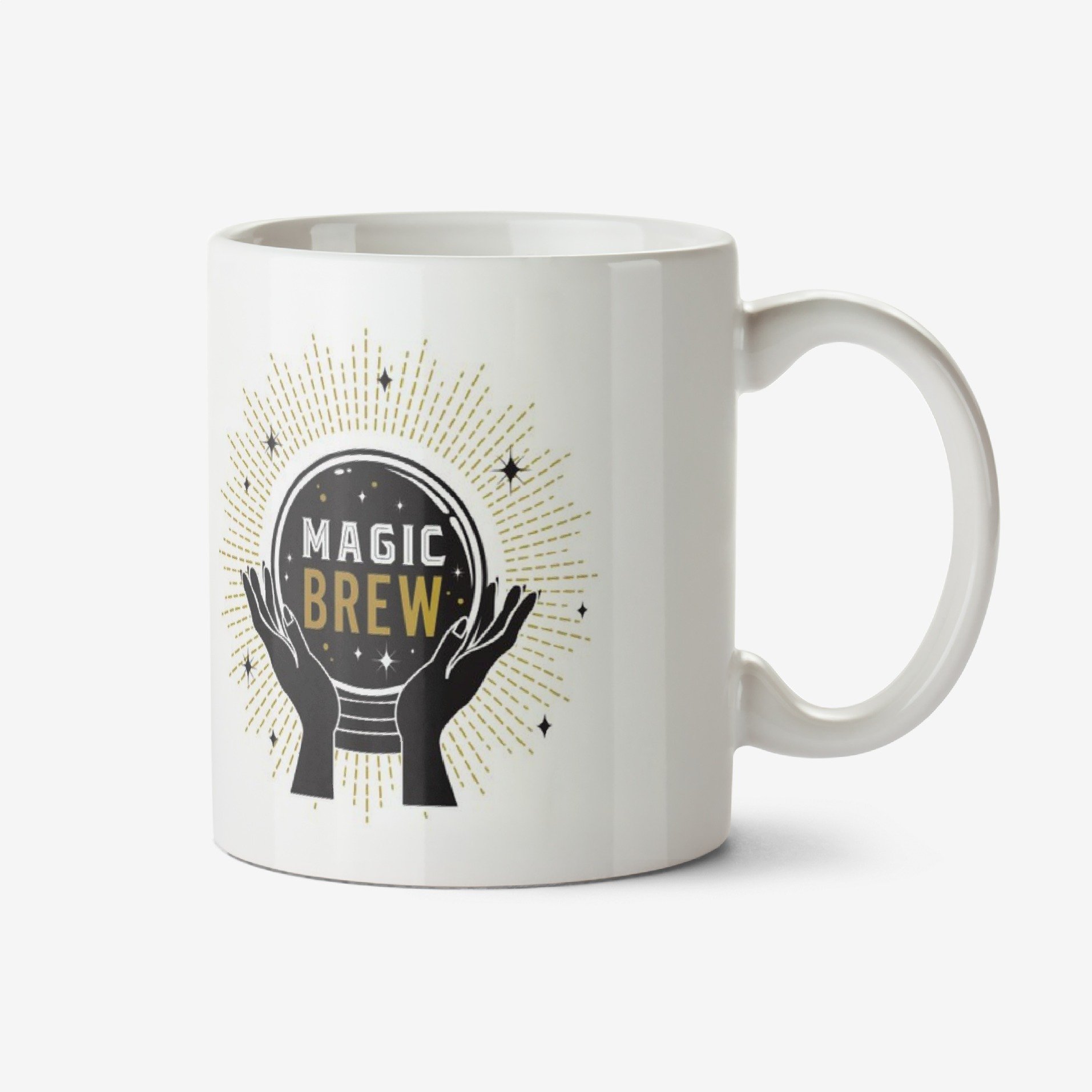 Illustrated Fortune Teller Magic Brew Mug Ceramic Mug