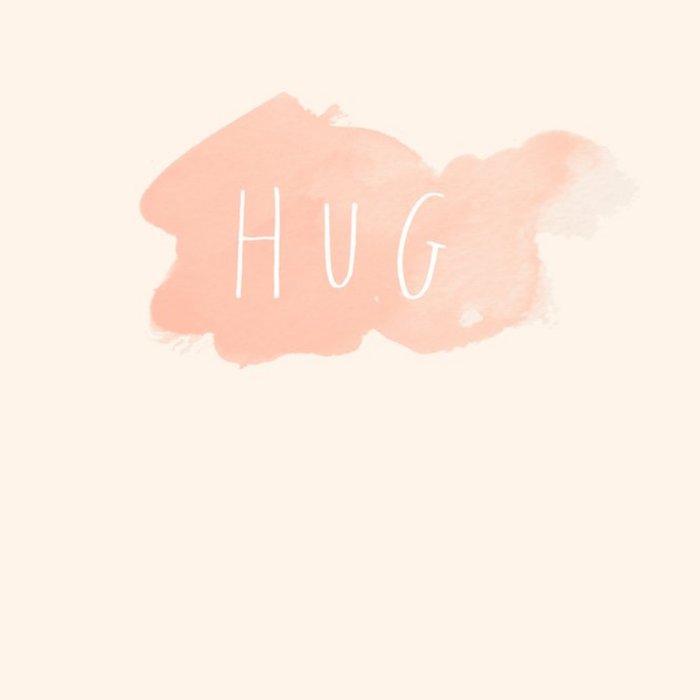 A Simple Hug Greetings Card