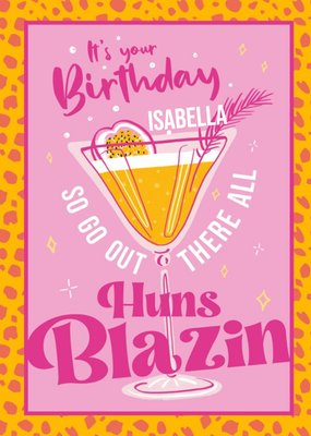 Hunsnet All Huns Blazin Birthday Card
